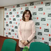 Blanca Fernández, en los estudios de Onda Cero Ciudad Real Blanca Fernández, en los estudios de Onda Cero Ciudad Real