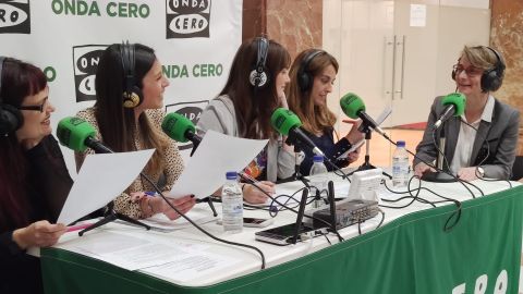 Eva Alc&oacute;n, rectora de la UJI, en el especial Dia de la Dona de Onda Cero.