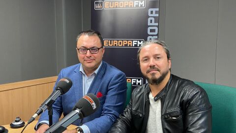 Juan Carlos Enrique, director regional de Atresmedia Radio, y &Aacute;lvaro Mart&iacute;nez, director del Mallorca Live Festival