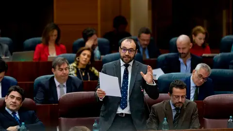 El consejero de Economía de la Comunidad de Madrid, Manuel Giménez Rasero El consejero de Economía de la Comunidad de Madrid, Manuel Giménez Rasero