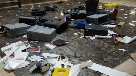 Huelga de limpieza en la UPV