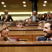 Pablo Casado y Cayetana Álvarez de Toledo en el Congreso