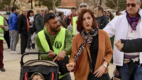 La vicealcaldesa fue abordada por los trabajadores de FCC La vicealcaldesa fue abordada por los trabajadores de FCC