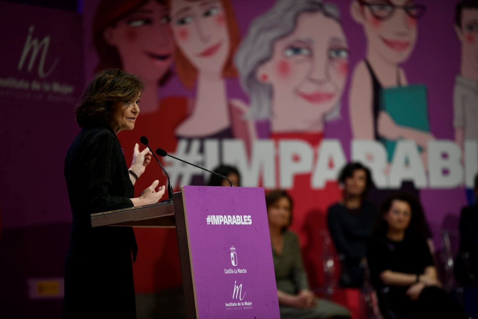 Calvo erige la igualdad como garante de la democracia: "Quien no es feminista, que se revise si es demócrata" Calvo erige la igualdad como garante de la democracia: "Quien no es feminista, que se revise si es demócrata"