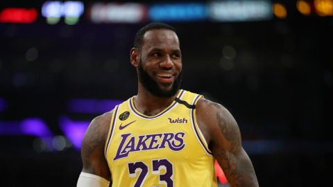 LeBron James, con los Lakers