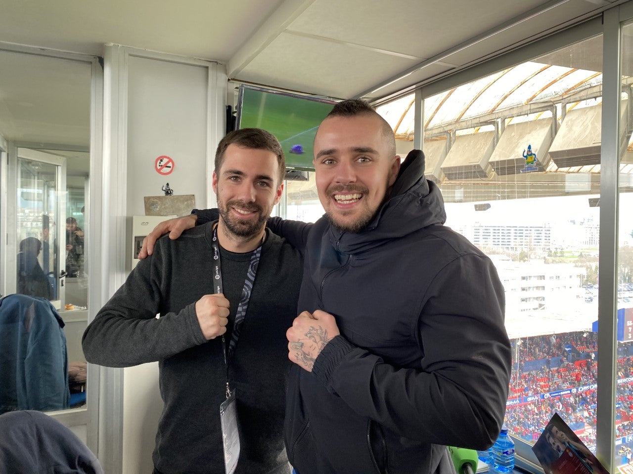 Infierno Soria: "Estoy agradecidísimo, todo el mundo me está animando y con ganas de boxeo" Infierno Soria: "Estoy agradecidísimo, todo el mundo me está animando y con ganas de boxeo"