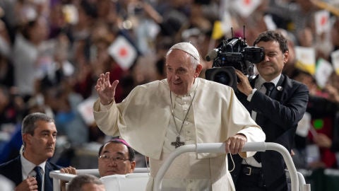 Papa Francisco en Jap&oacute;n