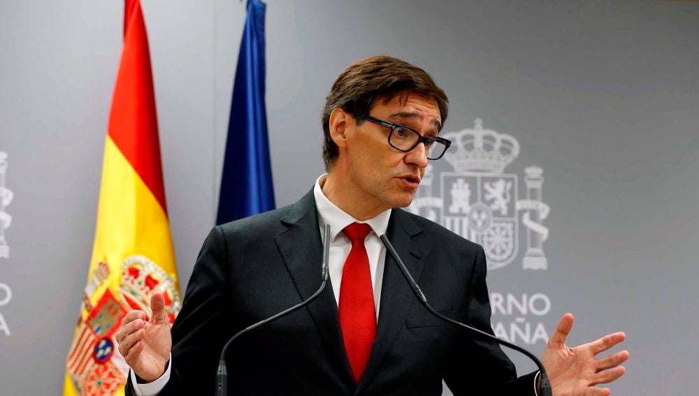 Salvador Illa comparece ante los medios