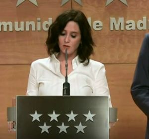 Ayuso: "Las restricciones son imprescindibles. La salud pública está por encima de todo" Ayuso: "Las restricciones son imprescindibles. La salud pública está por encima de todo"