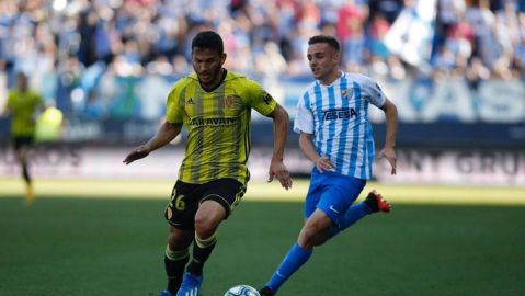 Luis Su&aacute;rez, jugador del Real Zaragoza