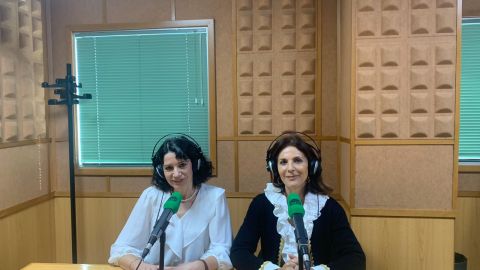 Gloria Poyatos y Carla Bellini