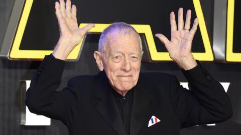 El actor Max von Sydow.