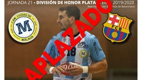 Aplazado el Trops M&aacute;laga - Barcelona B