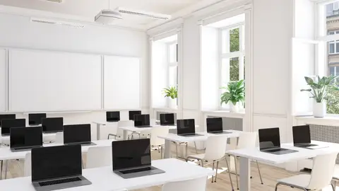 Aulas vacías Aulas vacías