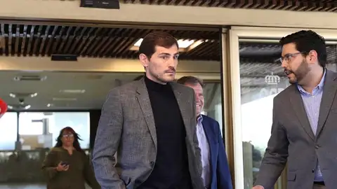 Iker Casillas, a su salida del Consejo Superior de Deportes. Iker Casillas, a su salida del Consejo Superior de Deportes.
