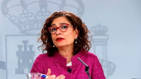 La ministra de Hacienda y portavoz del Gobierno, Mar&iacute;a Jes&uacute;s Montero