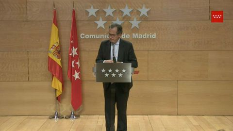 Enrique Ossorio: &ldquo;Las clases continuar&aacute;n de forma online o a distancia y el personal ir&aacute; a los centros&rdquo;