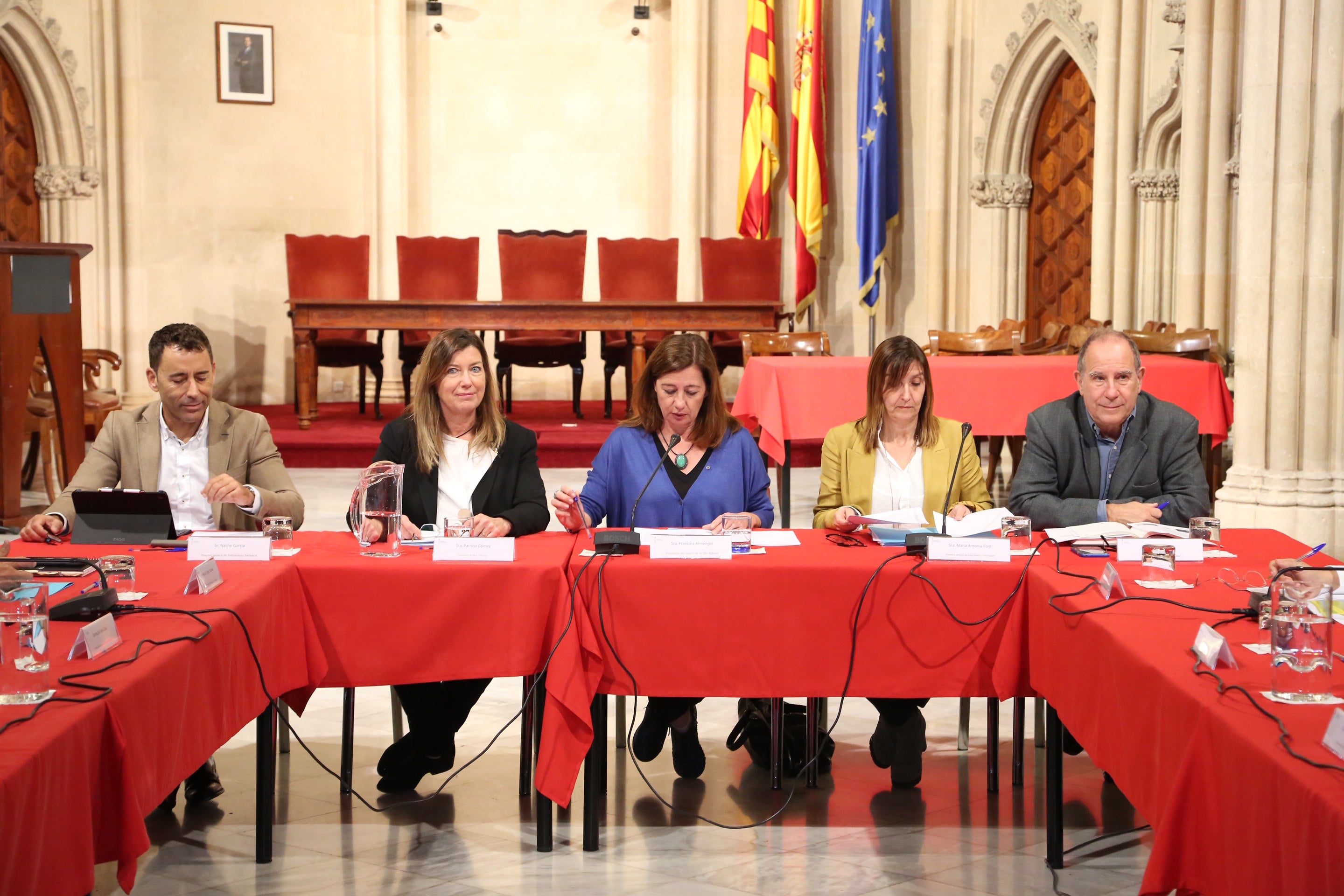 Armengol presidirá este jueves una reunión con agentes económicos y sociales Armengol presidirá este jueves una reunión con agentes económicos y sociales