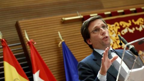 El alcalde de Madrid, Jos&eacute; Luis Mart&iacute;nez-Almeida