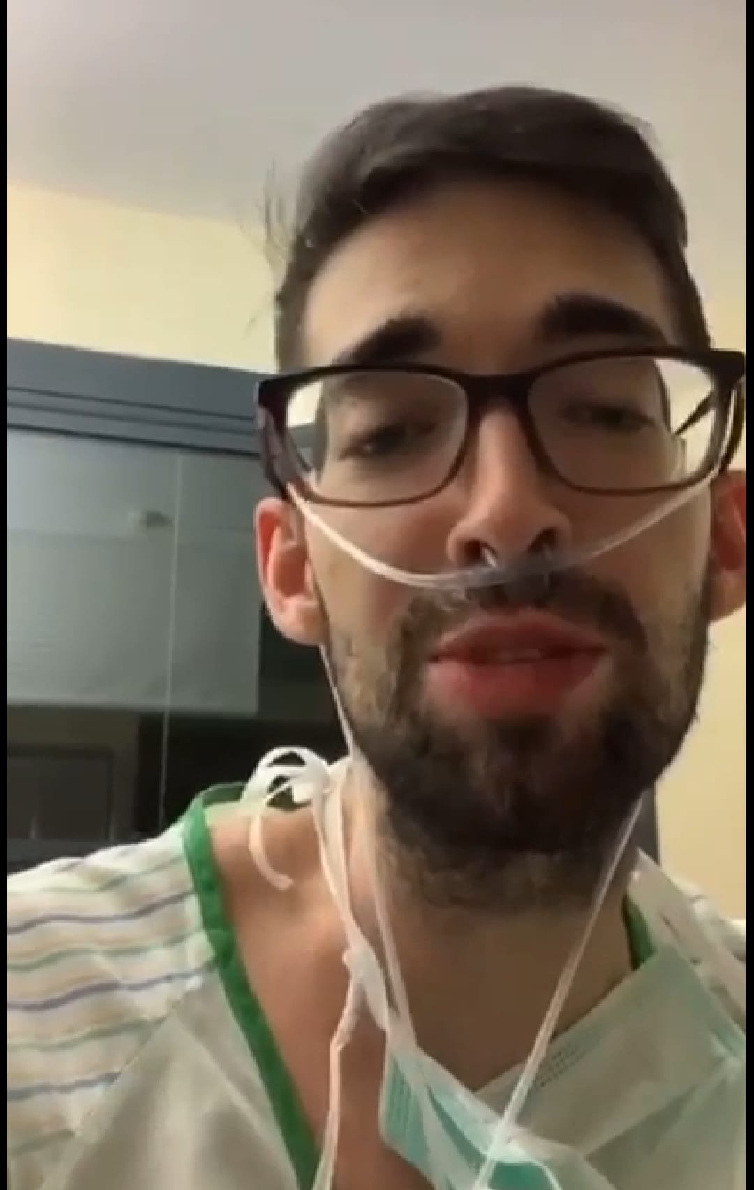 Un joven de Daimiel afectado por coronavirus envía un mensaje de calma desde el Hospital de Ciudad Real Un joven de Daimiel afectado por coronavirus envía un mensaje de calma desde el Hospital de Ciudad Real