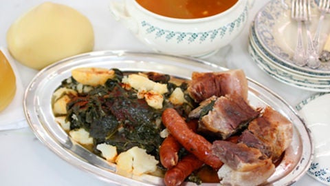 Receta de lac&oacute;n con grelos