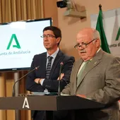 Comparecencia del vicepresidente de la Junta de Andalucía y el consejero de Salud Comparecencia del vicepresidente de la Junta de Andalucía y el consejero de Salud