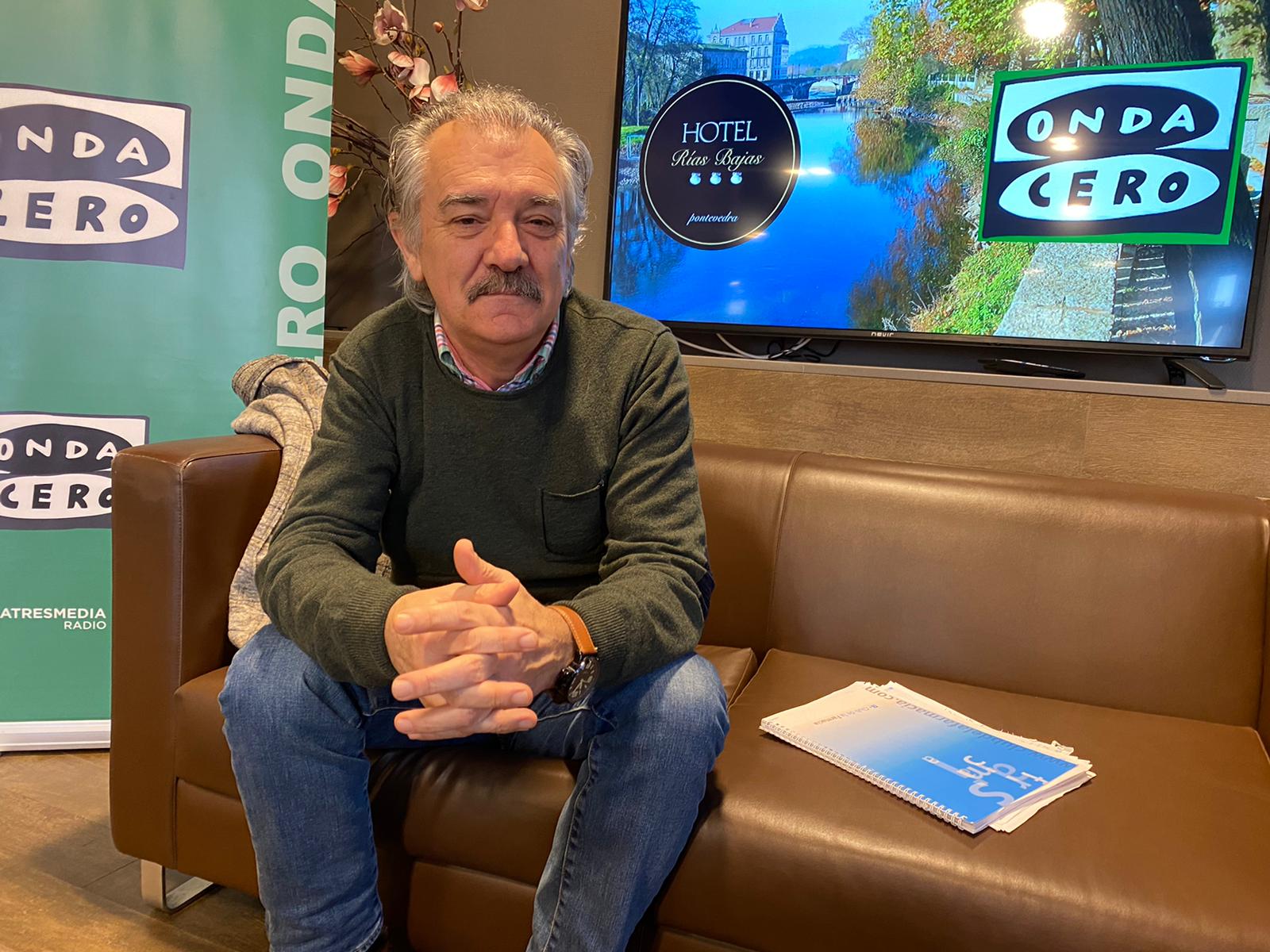 Juan Manuel Rey: "Son partidario da iniciativa privada para ampliar as prazas destinadas a peregrinos" Juan Manuel Rey: "Son partidario da iniciativa privada para ampliar as prazas destinadas a peregrinos"