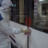 Puertas automáticas en el metro de Madrid para evitar los contagios por coronavirus