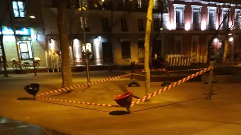 La ciudad de Madrid, vacía La ciudad de Madrid, vacía