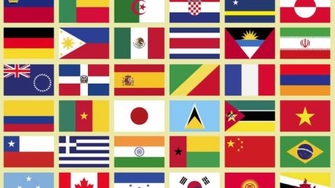 Banderas pa&iacute;ses
