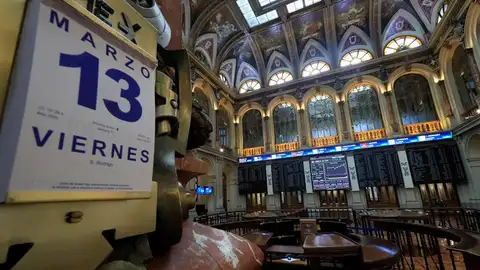 La Bolsa de Madrid este viernes, 13 de marzo La Bolsa de Madrid este viernes, 13 de marzo