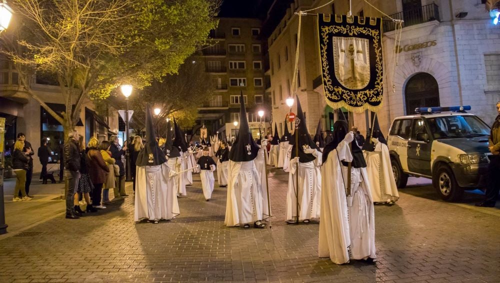 Procesión de Semana Santa de la Confraria Ntra.Sra. de la Soledat en Palma
