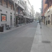La calle Ramón y Cajal a las 11 de la mañana La calle Ramón y Cajal a las 11 de la mañana