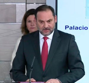 José Luis Ábalos en la comparecencia de Ministros José Luis Ábalos en la comparecencia de Ministros