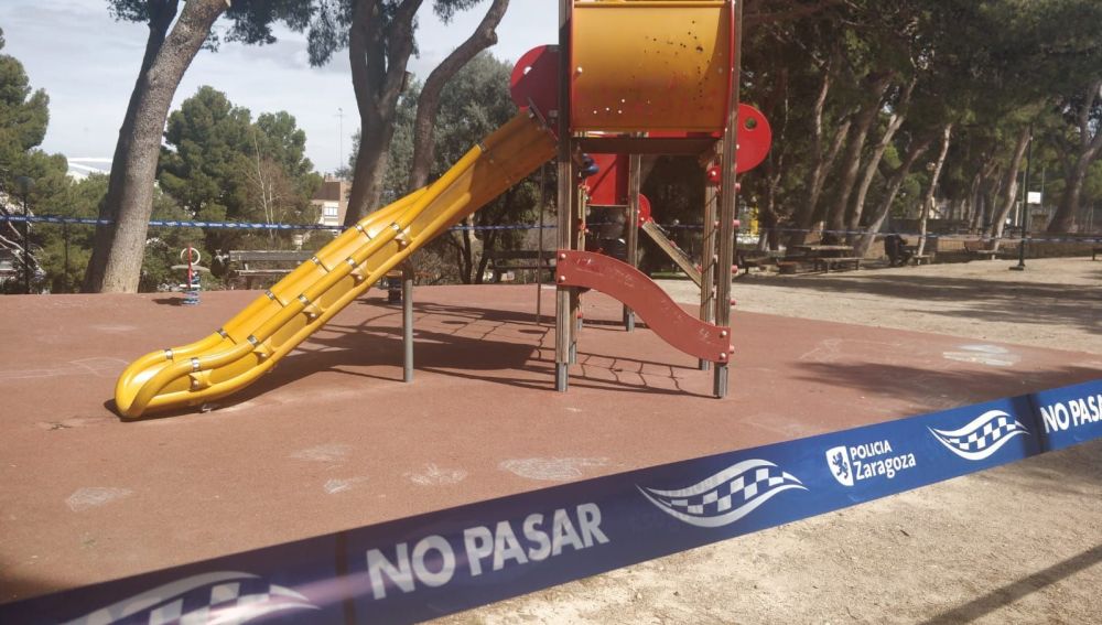 Parques cerrados en Badajoz
