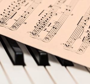 Partitura de piano Partitura de piano