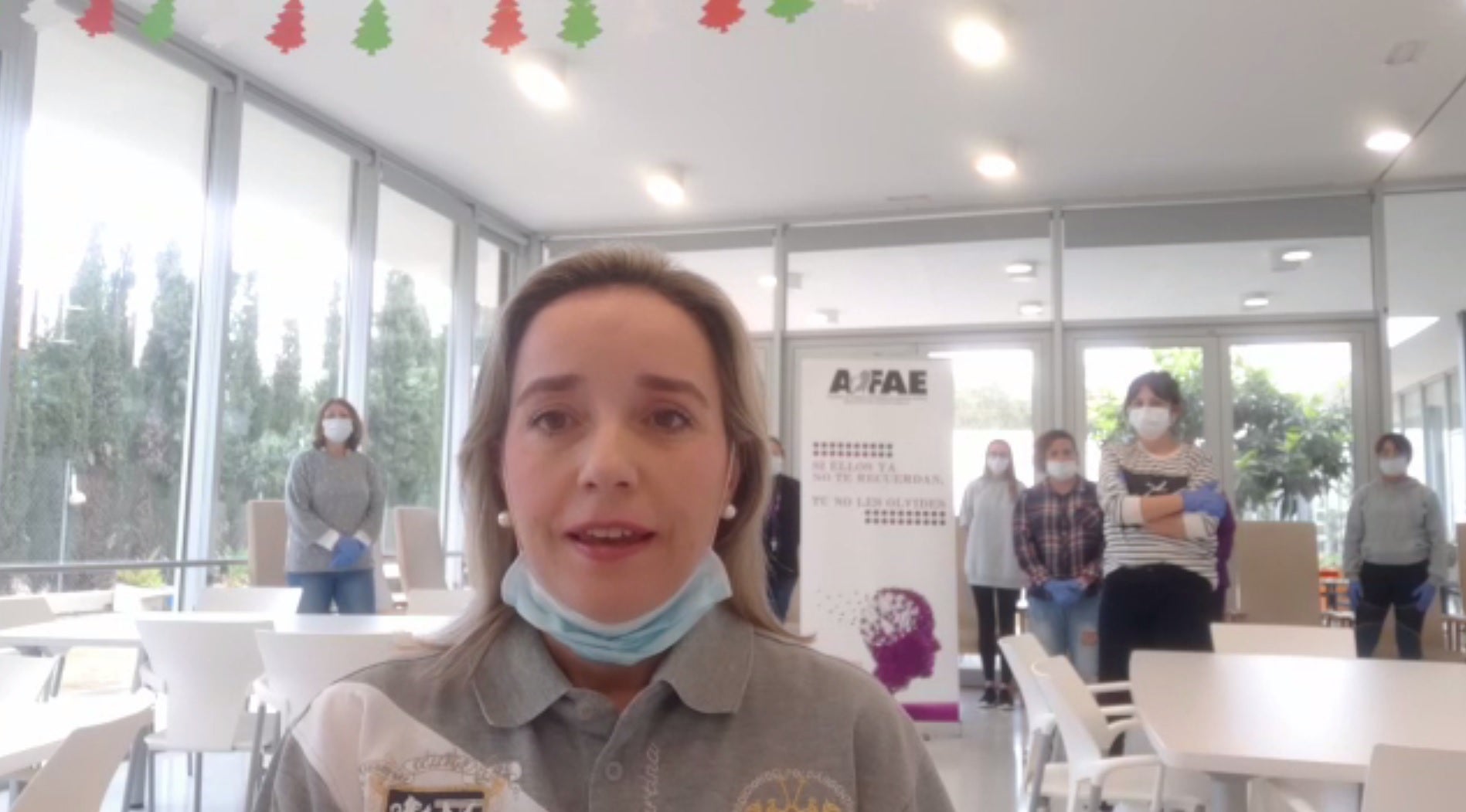 AFAE se vuelca con las familias a pesar del cierre temporal del Centro de Día de Elche AFAE se vuelca con las familias a pesar del cierre temporal del Centro de Día de Elche