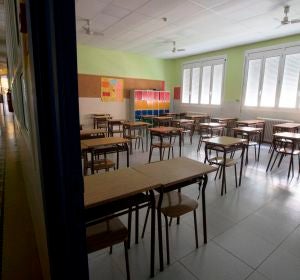 Aulas vacías por el coronavirus Aulas vacías por el coronavirus