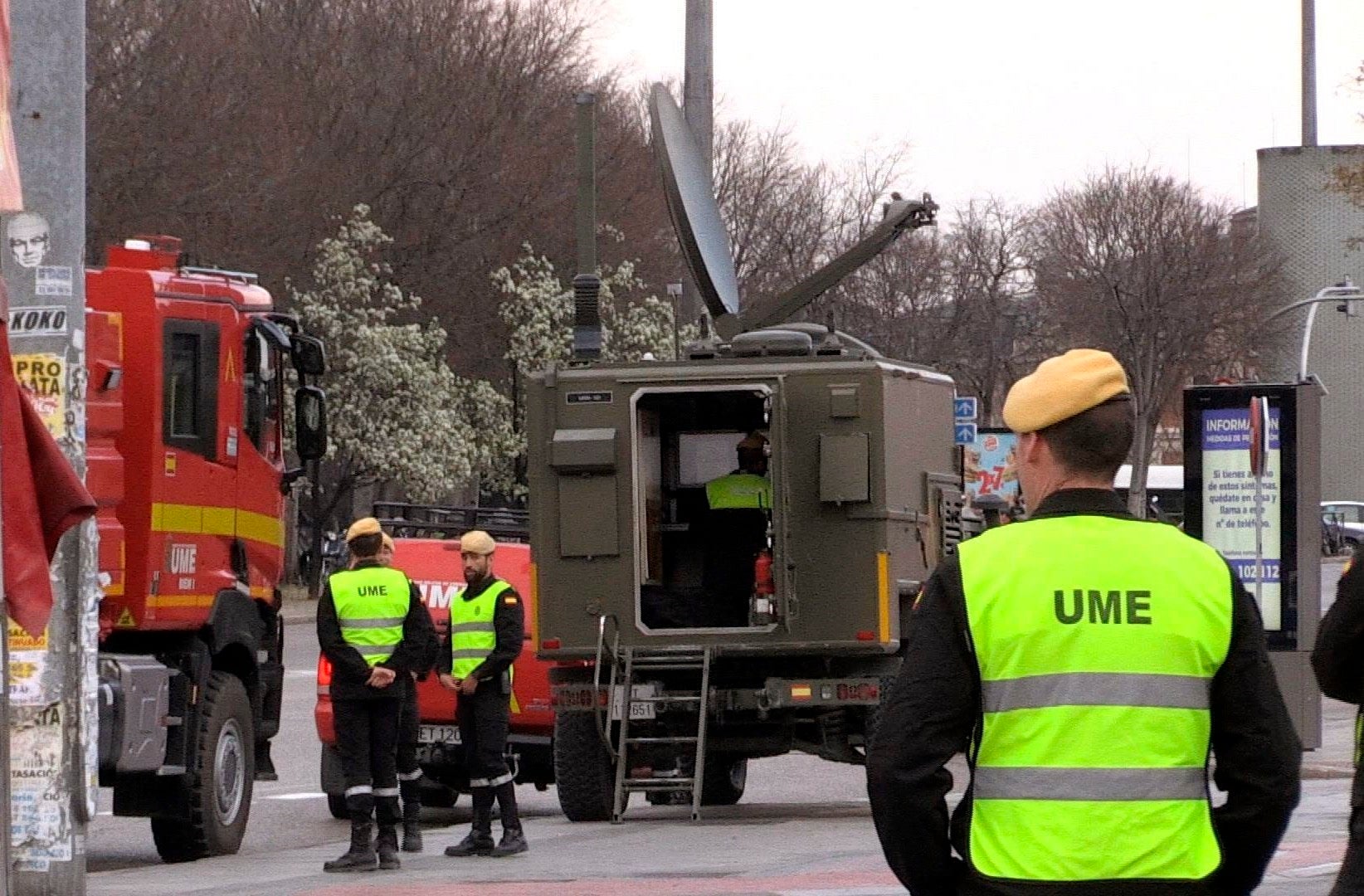 El Ejército se despliega en Palma El Ejército se despliega en Palma