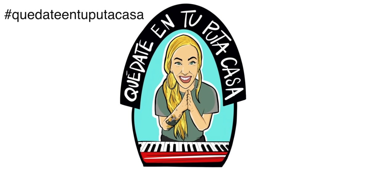 'Quédate en tu puta casa', la canción viral de Olaya Alcázar para luchar contra el coronavirus 'Quédate en tu puta casa', la canción viral de Olaya Alcázar para luchar contra el coronavirus