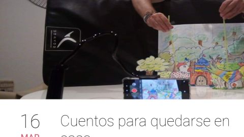 Aldo M&eacute;ndez narra cuentos en la red durante el estado de alarma