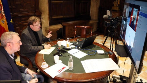 Reuni&oacute;n Puig infraestruturas sanitarias