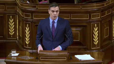 Pedro Sánchez anuncia que presentará unos nuevos Presupuestos del Estado "extrasociales" cuando pase el coronavirus Pedro Sánchez anuncia que presentará unos nuevos Presupuestos del Estado "extrasociales" cuando pase el coronavirus