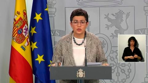 La ministra de Asuntos Exteriores, Arancha Gonz&aacute;lez Laya