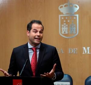 El vicepresidente de la Comunidad de Madrid, Ignacio Aguado El vicepresidente de la Comunidad de Madrid, Ignacio Aguado