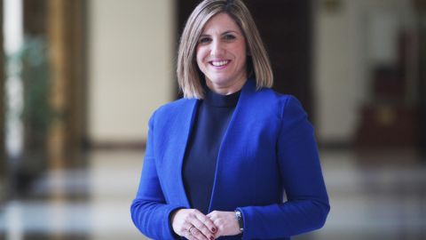 Irene Garc&iacute;a, presidenta de la Diputaci&oacute;n de C&aacute;diz