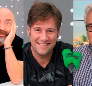 Goyo Jiménez, Carlos Latre y Leo Harlem Goyo Jiménez, Carlos Latre y Leo Harlem