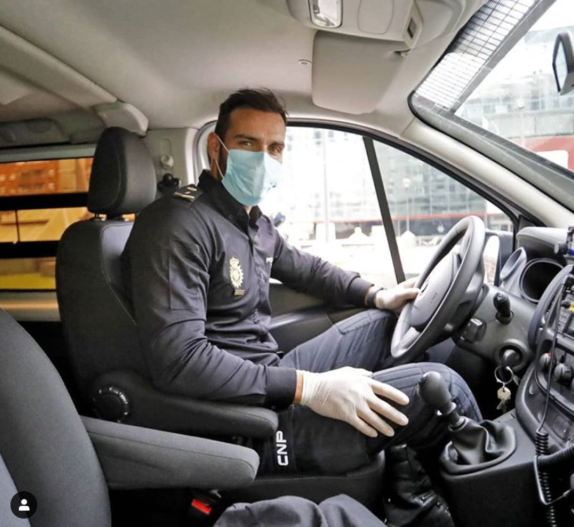 Saúl Craviotto reingresa en la Policía para luchar contra el coronavirus Saúl Craviotto reingresa en la Policía para luchar contra el coronavirus