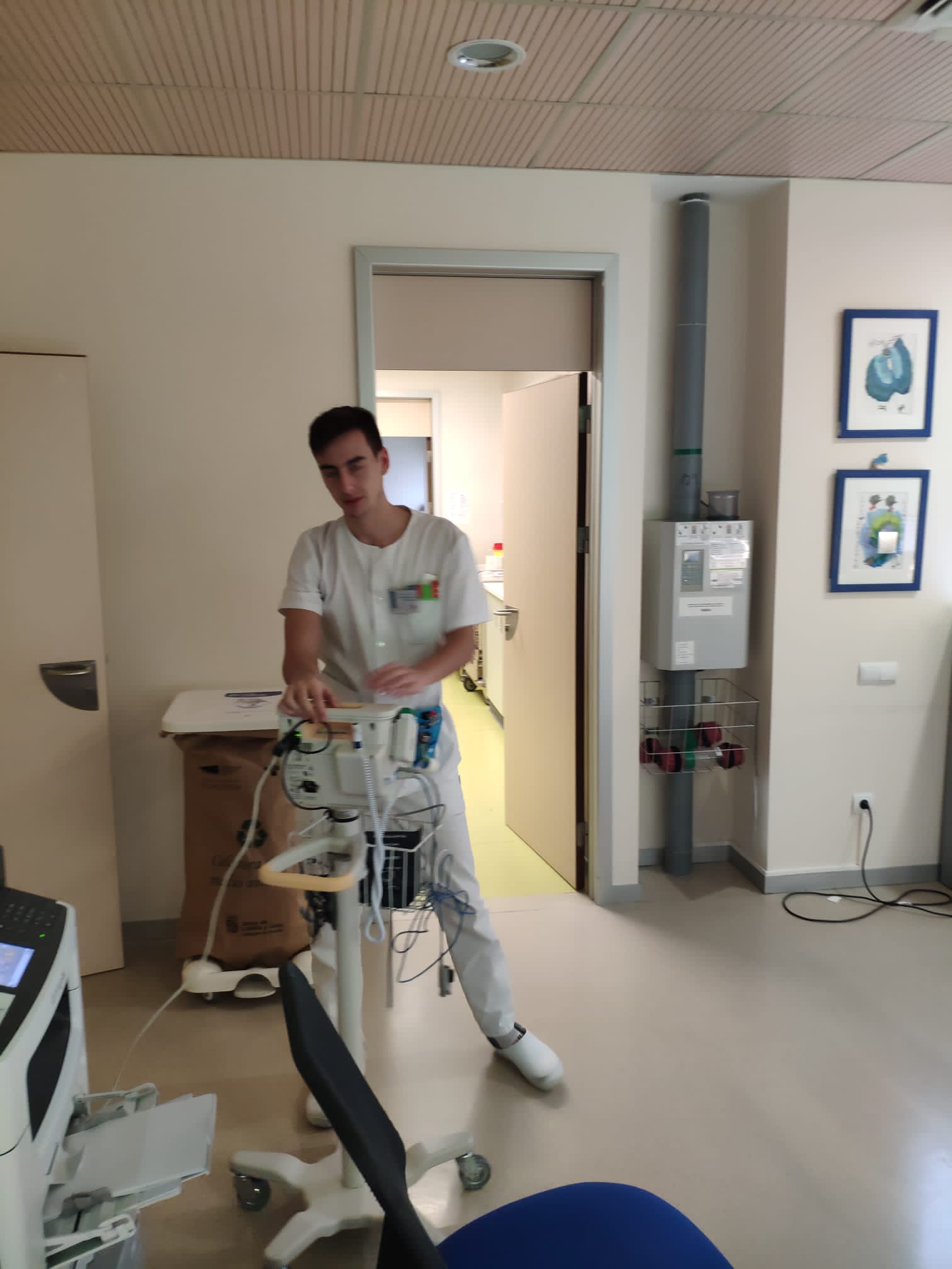 "Los compañeros nos están ayudando mucho" "Los compañeros nos están ayudando mucho"