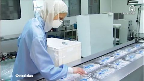 Una empresa fabricar&aacute; 60 millones de mascarillas en Espa&ntilde;a para combatir al coronavirus